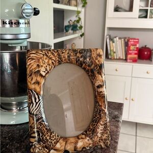 Vintage African safari Animal Print Picture Frame